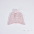Chapeau de bonnet en tricot à double couche pour les enfants en hiver